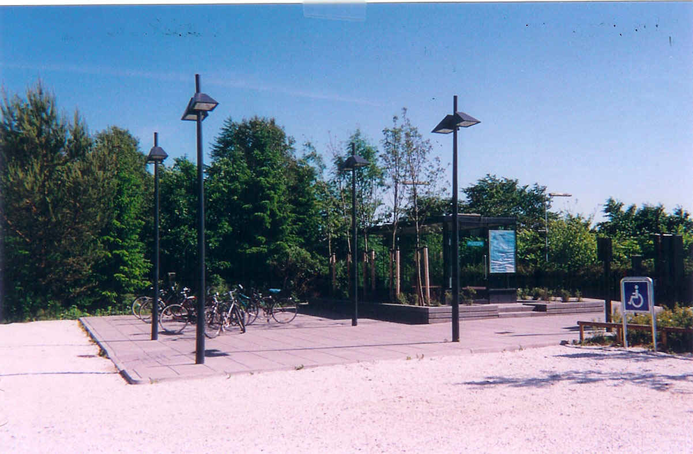 Hjslev station perron